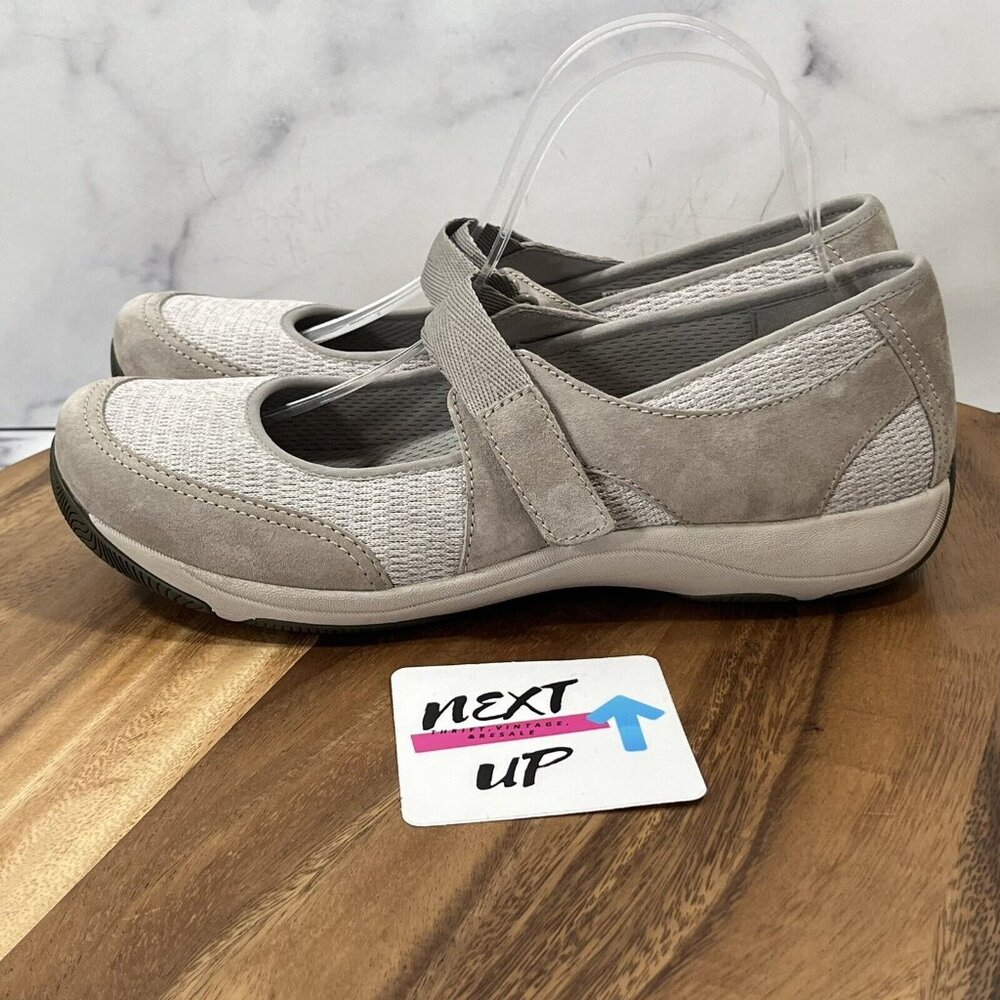 Dansko Hennie Stone Gray Mary Jane Shoes Women’s Comfort Slip On Size 10.5-11 41